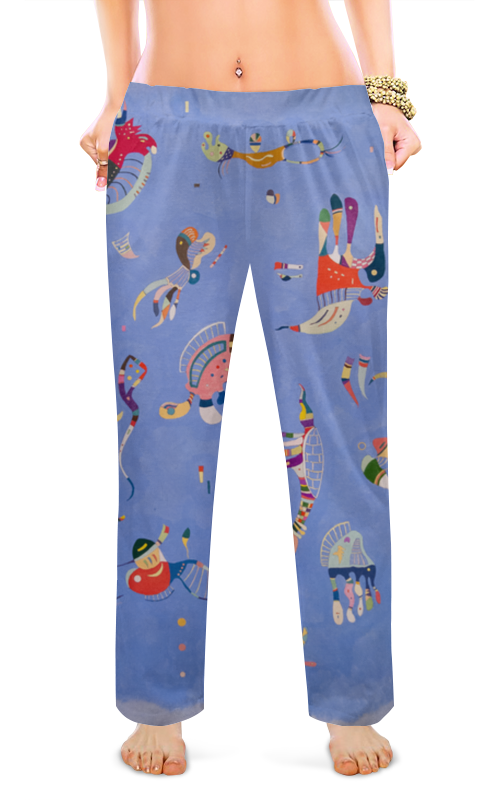 Printio Женские пижамные штаны Синее небо (василий кандинский)