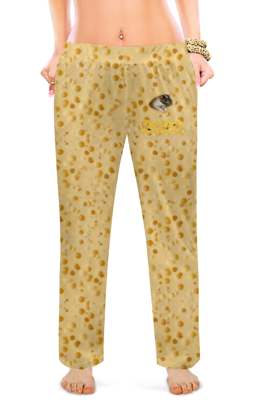 printio женские пижамные штаны девочка в сыре Printio Женские пижамные штаны Девочка в сыре)
