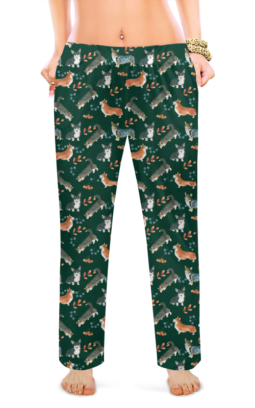 Printio Женские пижамные штаны Лесные мотивы printio женские пижамные штаны лесные мотивы 2