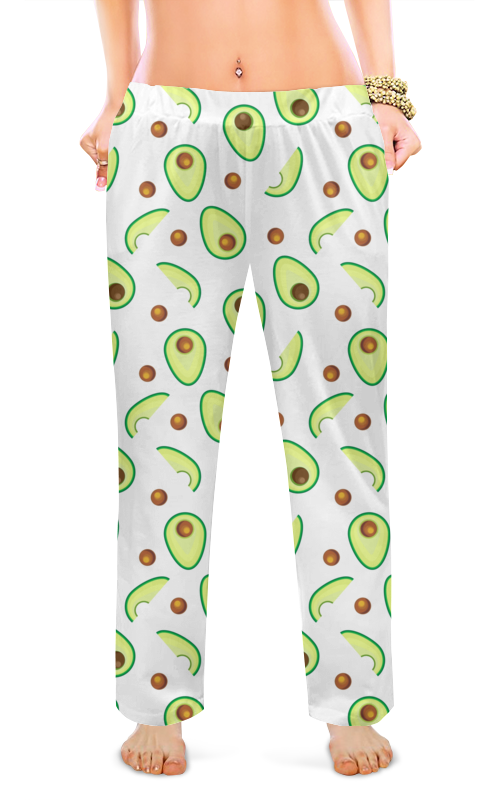 Printio Женские пижамные штаны Авокадо printio мужские пижамные штаны авокадо