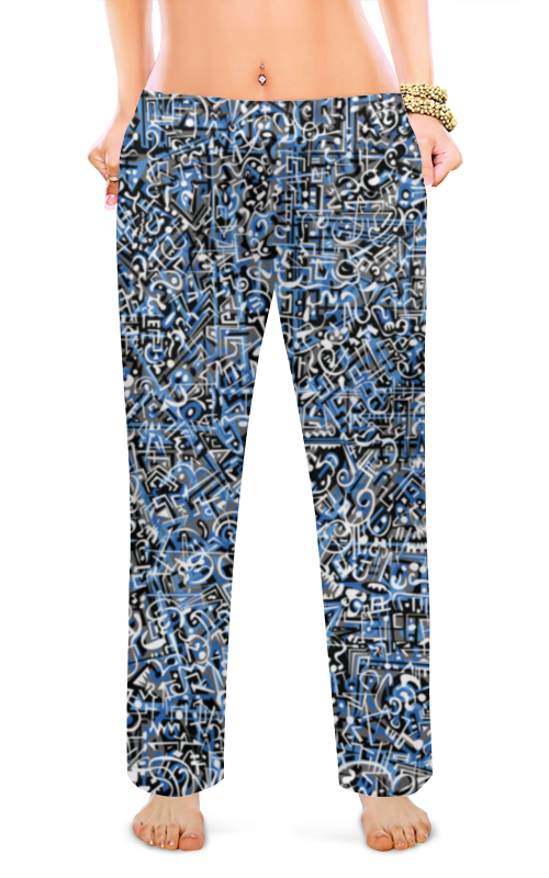 Printio Женские пижамные штаны Сверхчеловеческие формы printio мужские пижамные штаны сверхчеловеческие формы
