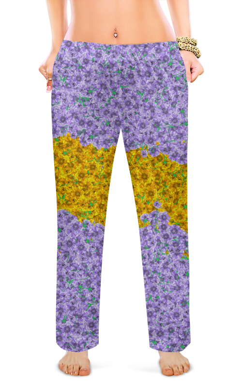 Printio Женские пижамные штаны Дети цветов, 1960-е