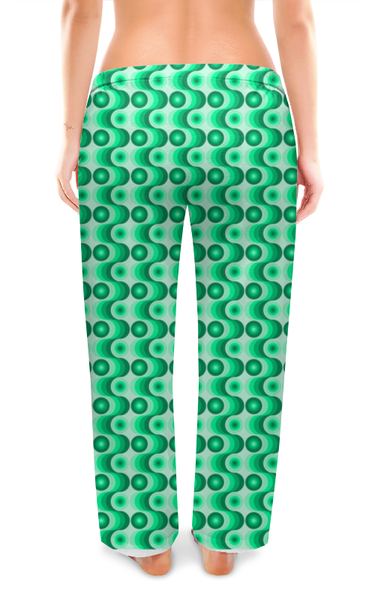 Заказать пижаму в Москве. Женские пижамные штаны Ретро #1 от valezar - готовые дизайны и нанесение принтов.