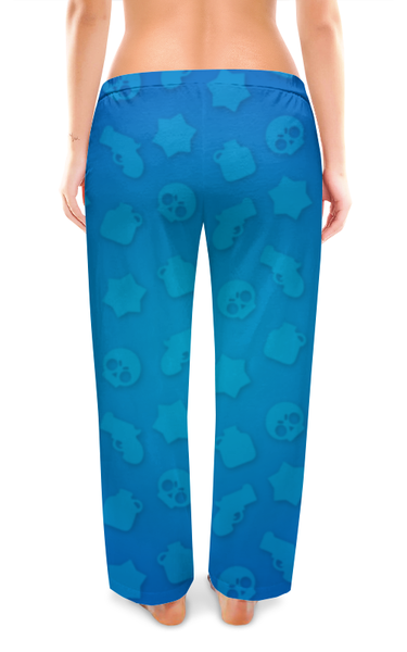 Заказать пижаму в Москве. Женские пижамные штаны BRAWL STARS 8-BIT от geekbox - готовые дизайны и нанесение принтов.