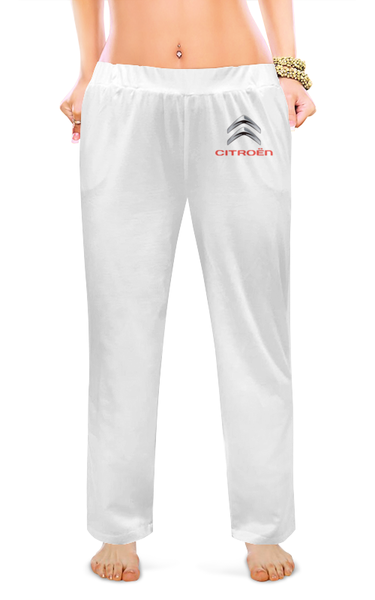 Заказать пижаму в Москве. Женские пижамные штаны Citroen от DESIGNER   - готовые дизайны и нанесение принтов.