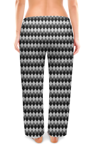 Заказать пижаму в Москве. Женские пижамные штаны Три оттенка серого от valezar - готовые дизайны и нанесение принтов.