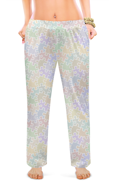 Заказать пижаму в Москве. Женские пижамные штаны Pastel Helix от Soluvel  - готовые дизайны и нанесение принтов.