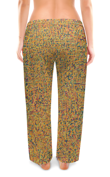 Заказать пижаму в Москве. Женские пижамные штаны Сандал от Vadim Koval - готовые дизайны и нанесение принтов.