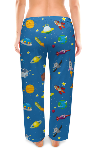 Заказать пижаму в Москве. Женские пижамные штаны К звездам! от The Spaceway  - готовые дизайны и нанесение принтов.