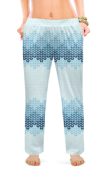 Заказать пижаму в Москве. Женские пижамные штаны Узор  от queen  - готовые дизайны и нанесение принтов.