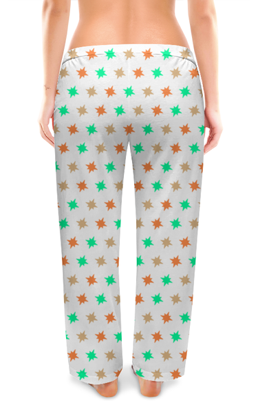 Заказать пижаму в Москве. Женские пижамные штаны Звезды от valezar - готовые дизайны и нанесение принтов.