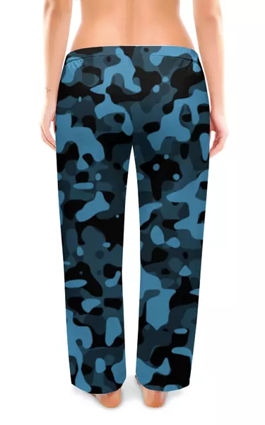 Заказать пижаму в Москве. Женские пижамные штаны Камуфляж от oneredfoxstore@gmail.com - готовые дизайны и нанесение принтов.
