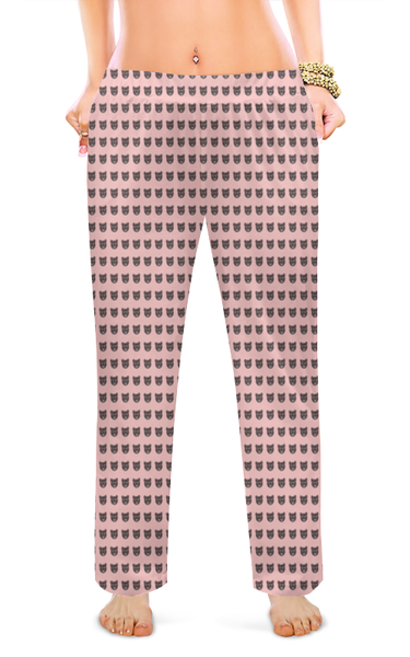 Заказать пижаму в Москве. Женские пижамные штаны Мишки от Лана  - готовые дизайны и нанесение принтов.