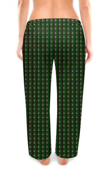 Заказать пижаму в Москве. Женские пижамные штаны Совушки в лесу от Лана  - готовые дизайны и нанесение принтов.