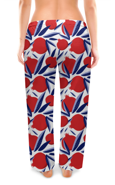 Заказать пижаму в Москве. Женские пижамные штаны Солнечный сад от tvoy_vector  - готовые дизайны и нанесение принтов.