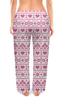 Заказать пижаму в Москве. Женские пижамные штаны Любовь от queen  - готовые дизайны и нанесение принтов.