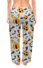 Заказать пижаму в Москве. Женские пижамные штаны Зевающие тыквы от IrinkaArt  - готовые дизайны и нанесение принтов.