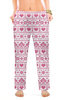 Заказать пижаму в Москве. Женские пижамные штаны Любовь от queen  - готовые дизайны и нанесение принтов.