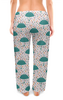 Заказать пижаму в Москве. Женские пижамные штаны Дождик от queen  - готовые дизайны и нанесение принтов.
