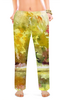 Заказать пижаму в Москве. Женские пижамные штаны Осенний лес от Ксения Соломатина - готовые дизайны и нанесение принтов.