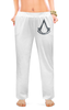 Заказать пижаму в Москве. Женские пижамные штаны Assassin’s Creed от GeekFox  - готовые дизайны и нанесение принтов.