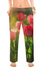 Заказать пижаму в Москве. Женские пижамные штаны Тюльпаны от FireFoxa - готовые дизайны и нанесение принтов.