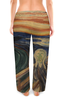 Заказать пижаму в Москве. Женские пижамные штаны Крик (картина Мунка) от trend - готовые дизайны и нанесение принтов.