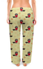 Заказать пижаму в Москве. Женские пижамные штаны Енот  от queen  - готовые дизайны и нанесение принтов.