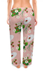 Заказать пижаму в Москве. Женские пижамные штаны Земляничный мусс от ELENA ZHARINOVA - готовые дизайны и нанесение принтов.