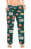 Заказать пижаму в Москве. Женские пижамные штаны С новым годом от FireFoxa - готовые дизайны и нанесение принтов.