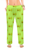 Заказать пижаму в Москве. Женские пижамные штаны авокадо от queen  - готовые дизайны и нанесение принтов.