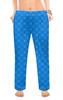 Заказать пижаму в Москве. Женские пижамные штаны Французская лилия, Fleur de Lis ESZADESIGN (1) от eszadesign - готовые дизайны и нанесение принтов.