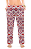 Заказать пижаму в Москве. Женские пижамные штаны Рождественские олени  от T-shirt print  - готовые дизайны и нанесение принтов.