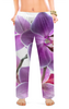 Заказать пижаму в Москве. Женские пижамные штаны Орхидея от Оксана Музыка - готовые дизайны и нанесение принтов.