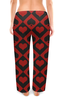 Заказать пижаму в Москве. Женские пижамные штаны Черви - пики от valezar - готовые дизайны и нанесение принтов.