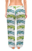 Заказать пижаму в Москве. Женские пижамные штаны Крокодилы от axenova-n@yandex.ru - готовые дизайны и нанесение принтов.