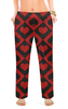 Заказать пижаму в Москве. Женские пижамные штаны Черви - пики от valezar - готовые дизайны и нанесение принтов.