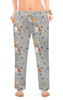 Заказать пижаму в Москве. Женские пижамные штаны Осенний вальс корги от juliafast77 - готовые дизайны и нанесение принтов.