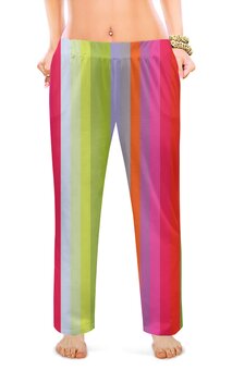 Заказать пижаму в Москве. Женские пижамные штаны Флюид 1 от Vadim Koval - готовые дизайны и нанесение принтов.