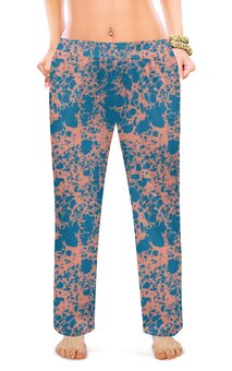 Заказать пижаму в Москве. Женские пижамные штаны Абстракция от mimiart  - готовые дизайны и нанесение принтов.