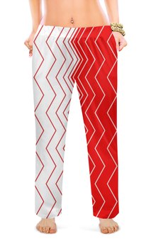Заказать пижаму в Москве. Женские пижамные штаны Вибрация, с выбором цвета от bd-art  - готовые дизайны и нанесение принтов.
