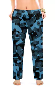 Заказать пижаму в Москве. Женские пижамные штаны Камуфляж от oneredfoxstore@gmail.com - готовые дизайны и нанесение принтов.