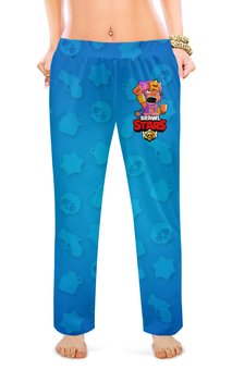Заказать пижаму в Москве. Женские пижамные штаны BRAWL STARS SANDY от geekbox - готовые дизайны и нанесение принтов.