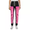 Заказать штаны спортивные женские в Москве. Штаны спортивные женские Розовые волны от Alexey Evsyunin - готовые дизайны и нанесение принтов.