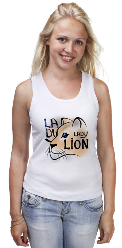 Printio Майка классическая Lady lion printio футболка классическая lady lion