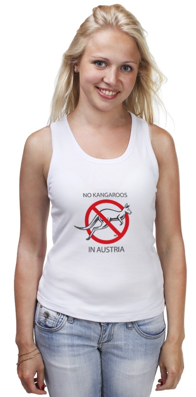Printio Майка классическая No kangaroos in austria printio футболка классическая no kangaroos in austria