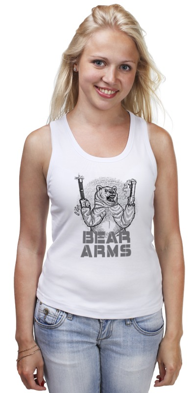 Printio Майка классическая Bear arms printio лонгслив bear arms