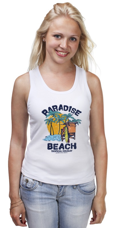 Printio Майка классическая Paradise beach мужская футболка paradise beach s белый