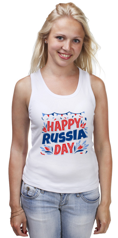Printio Майка классическая Happy russia day printio футболки парные happy russia day