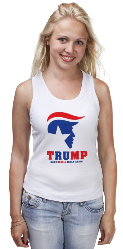 Printio Майка классическая Трамп (россия) trump 2020 funny believe me really great t shirt